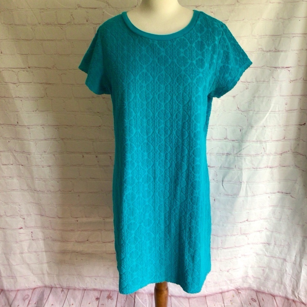 Lands' End Teal Swim Coverup - Size Small - Picture 1 of 10